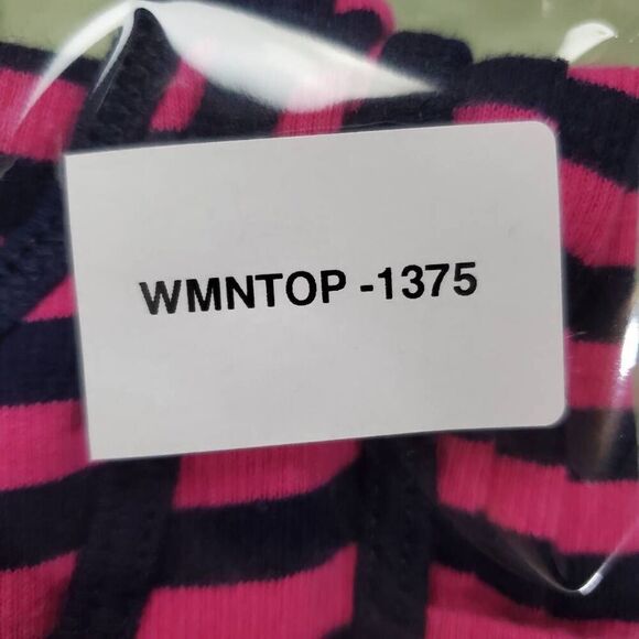 Gap Large Navy Pink Stripe Tank - Picture 5 of 5